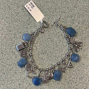 Brighton Jewelry Fortune Charm Bracelet